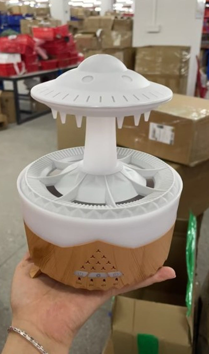 New UFO Raindrop Humidifier Water Drop 