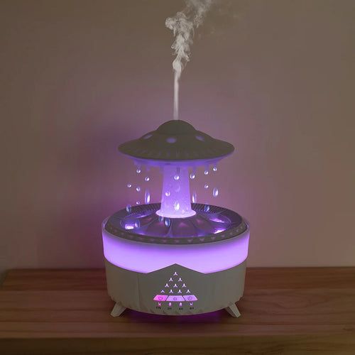 New UFO Raindrop Humidifier Water Drop 