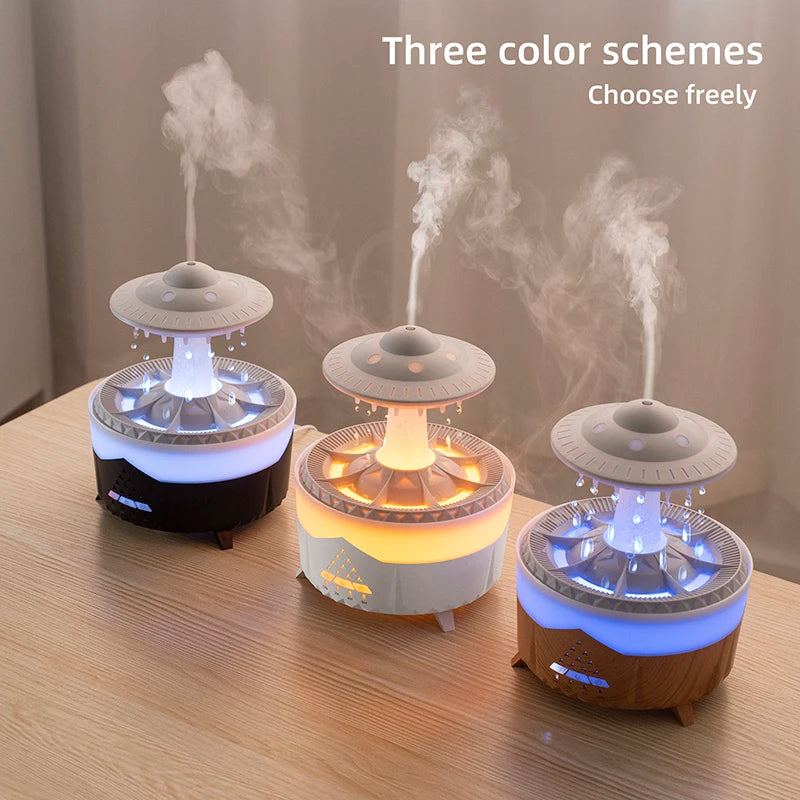 New UFO Raindrop Humidifier Water Drop 