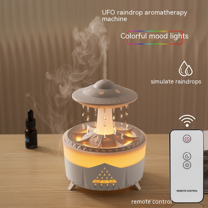 New UFO Raindrop Humidifier Water Drop 